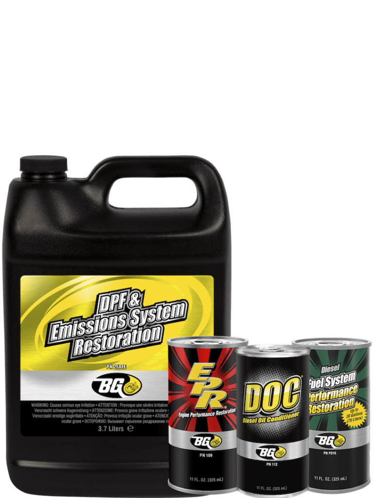 DPF kunnostuspuhdistus huoltosarja