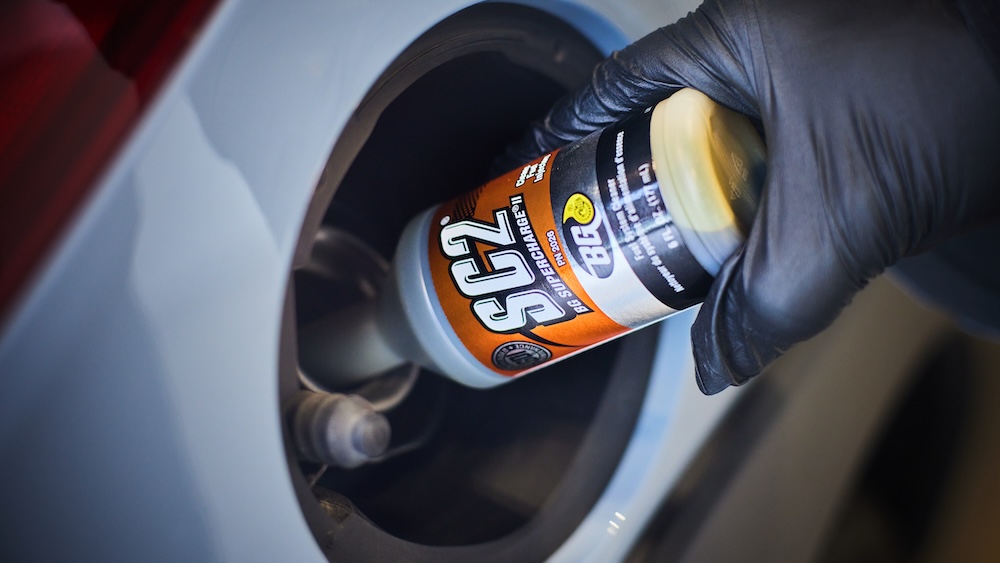 BG Super Charge II auttaa parantamaan bensiinin hapettumiskestävyyttä